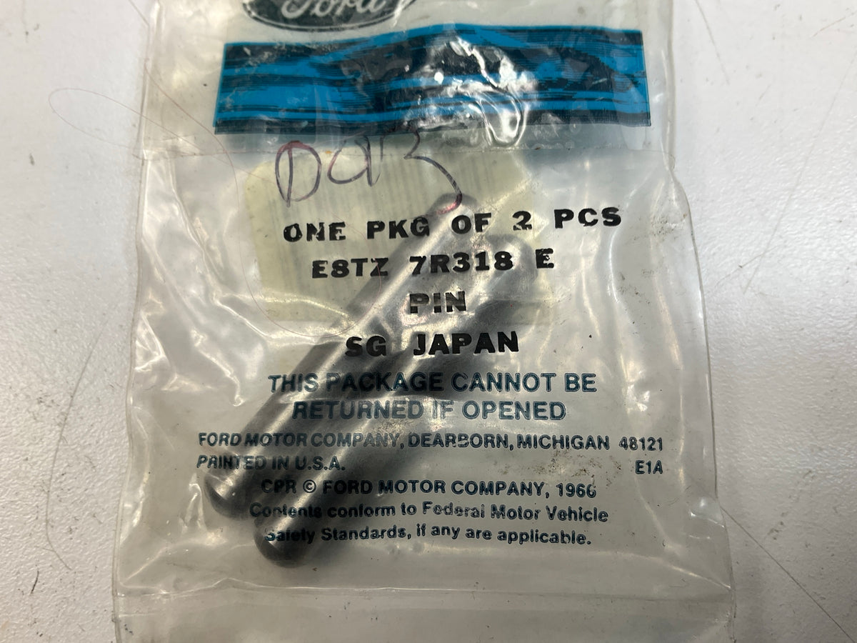 (2) NEW OEM Ford E8TZ-7R318-E Manual Transmission Neutral Switch Pin, 42.6mm TK5