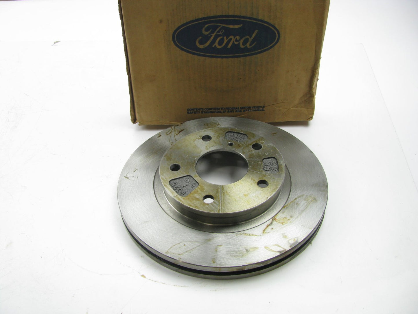 NEW GENUINE Ford E92Z-1125-A FRONT Disc Brake Rotor 88-92 Mazda 626, MX-6, Probe
