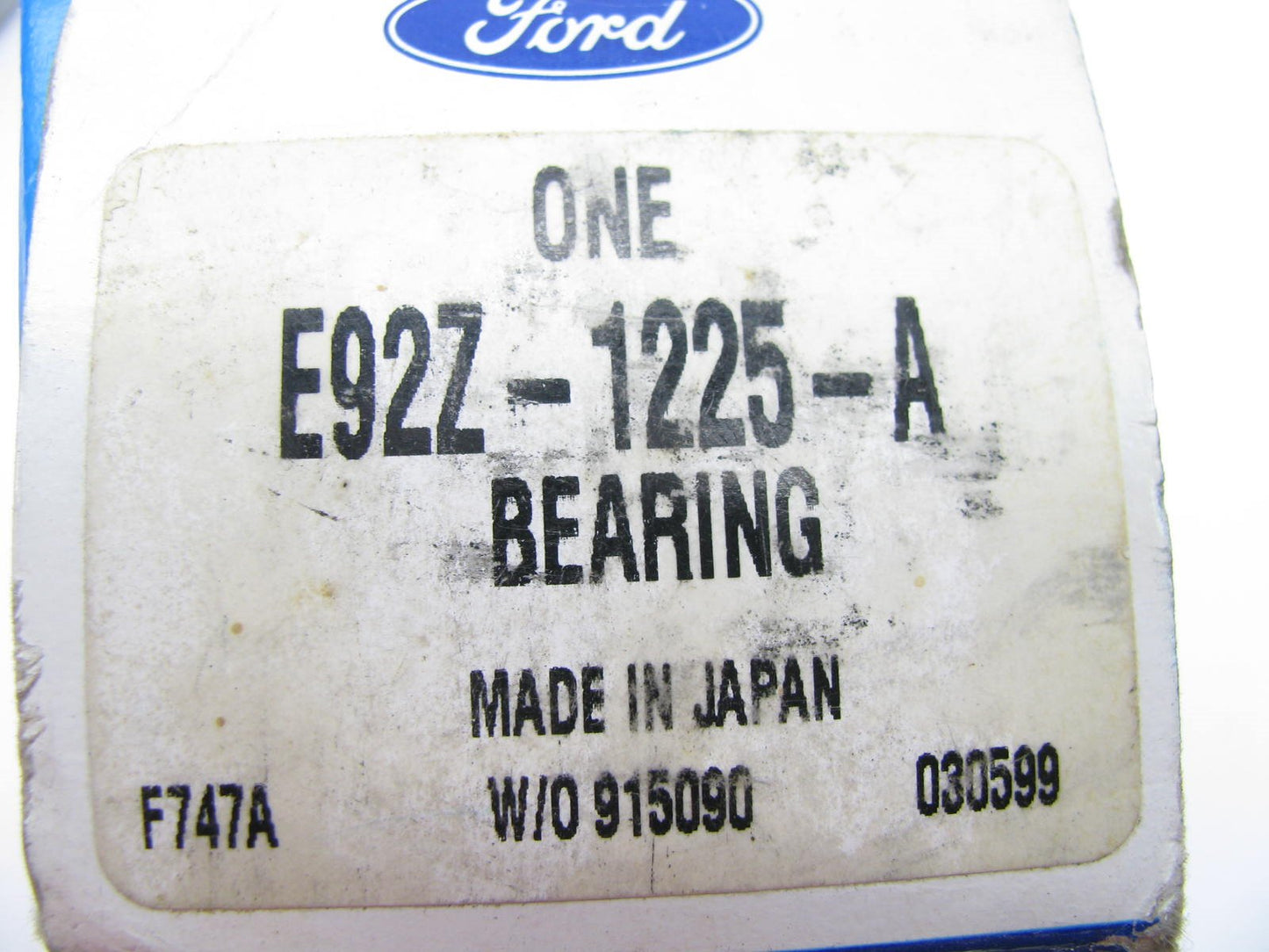 NEW - OEM Ford E92Z-1225-A Rear Wheel Bearing 1989-1997 Ford Probe
