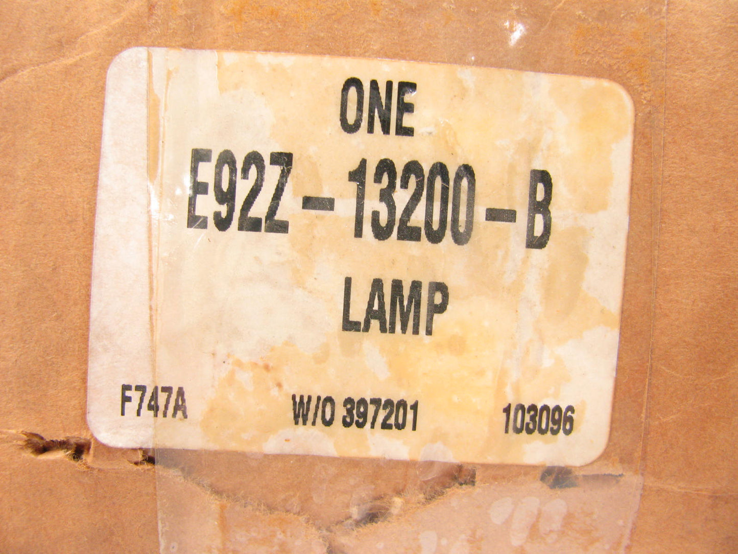 NEW OEM Ford E92Z-13200-B Front Right Side Marker Light 1989 Probe GT 2.2L Turbo