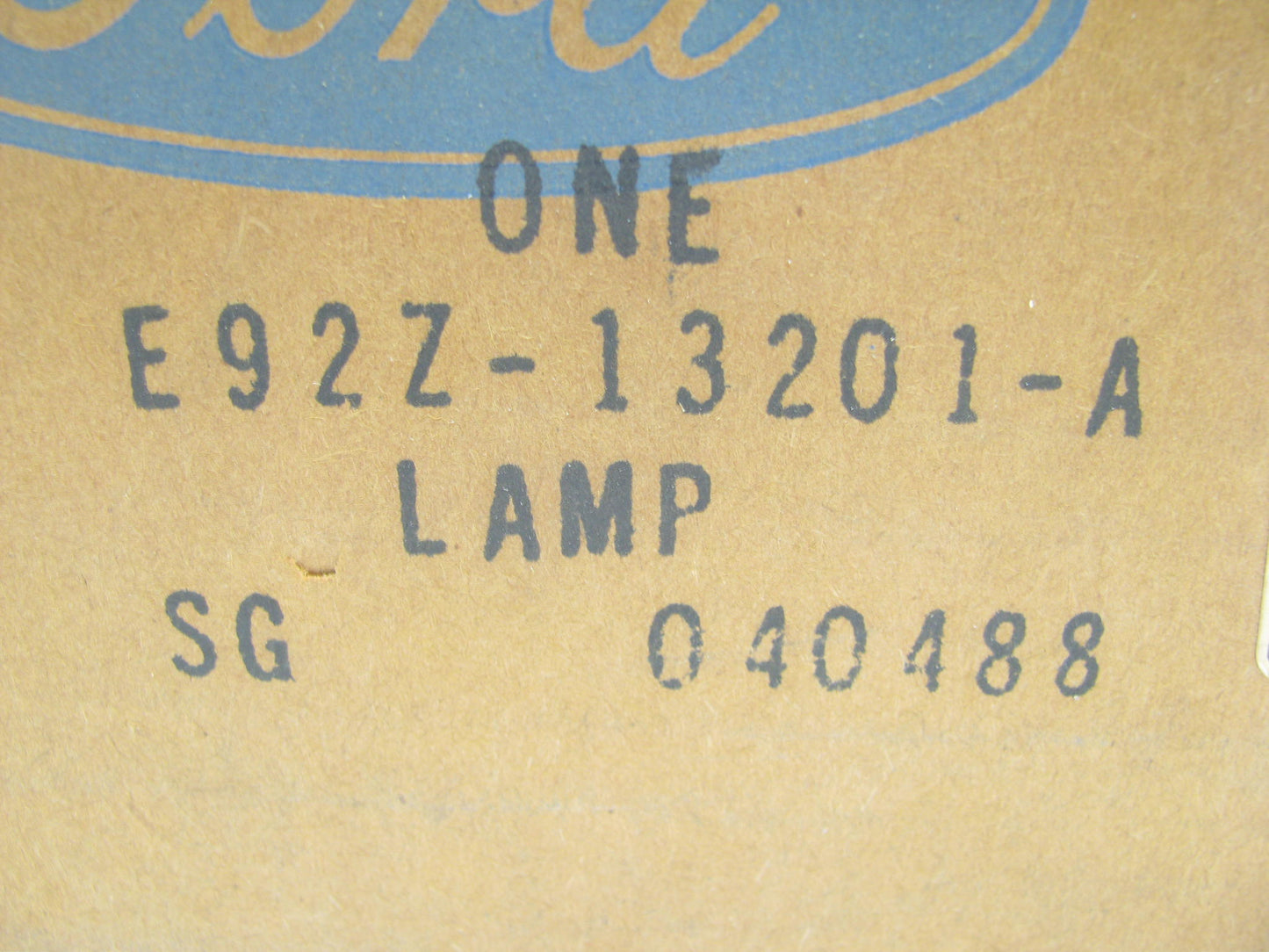 NEW - OEM Ford E92Z-13201-A Front Left Parking Lamp Assembly For 1989 Probe