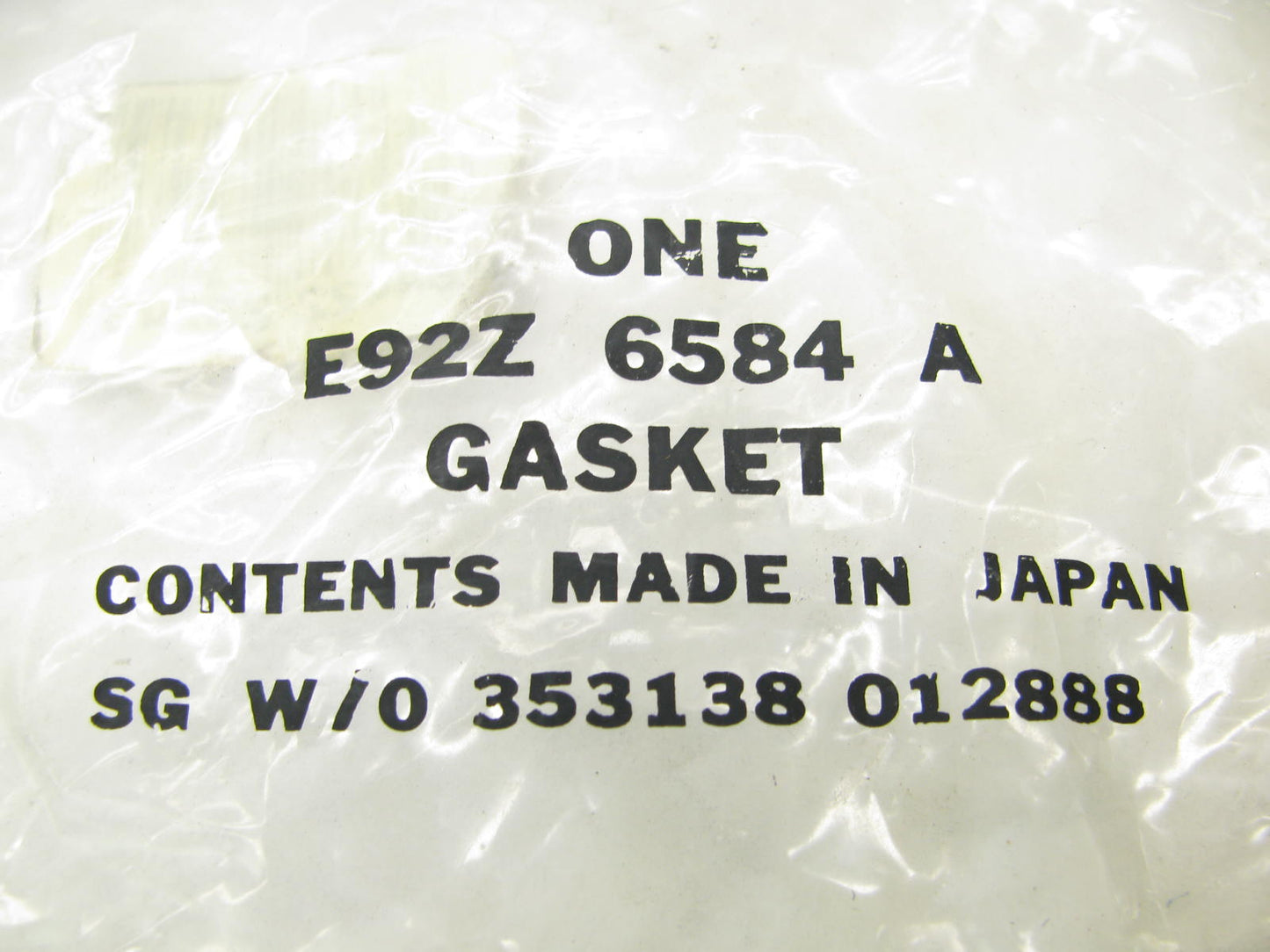 NEW GENUINE - OEM Ford E92Z-6584-A Valve Cover Gasket 1989-1992 Probe 2.2L