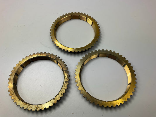 (3) NEW - OEM Ford E92Z-7107-D 1st & 2nd Gear Synchronizer Blocking Ring