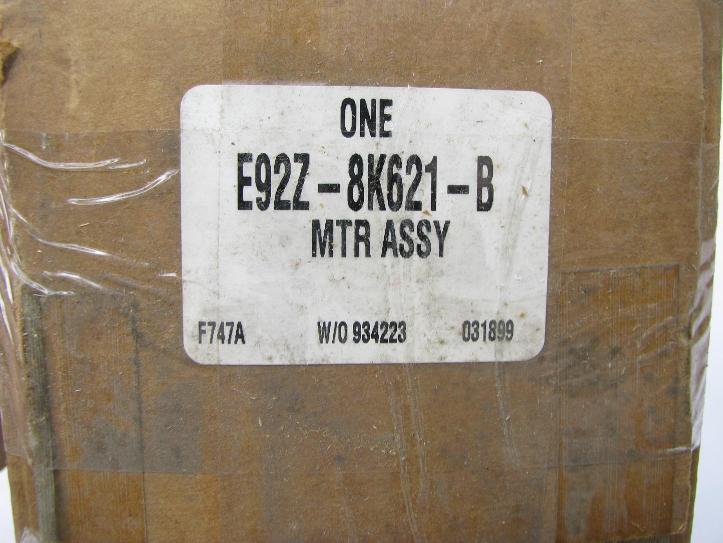 NEW GENUINE OEM 89-90 Ford Probe 2.2LTURBO Radiator Fan Motor E92Z-8K621-B