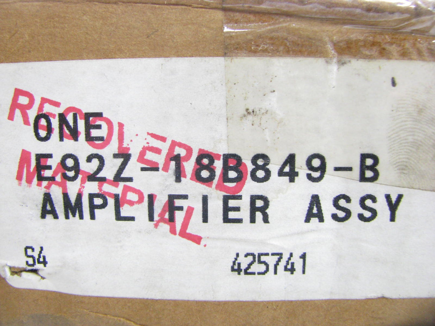 Ford E92Z-18B849-B Sound Amplifier Control Module 1989-92 Probe E92F-18T806-BB