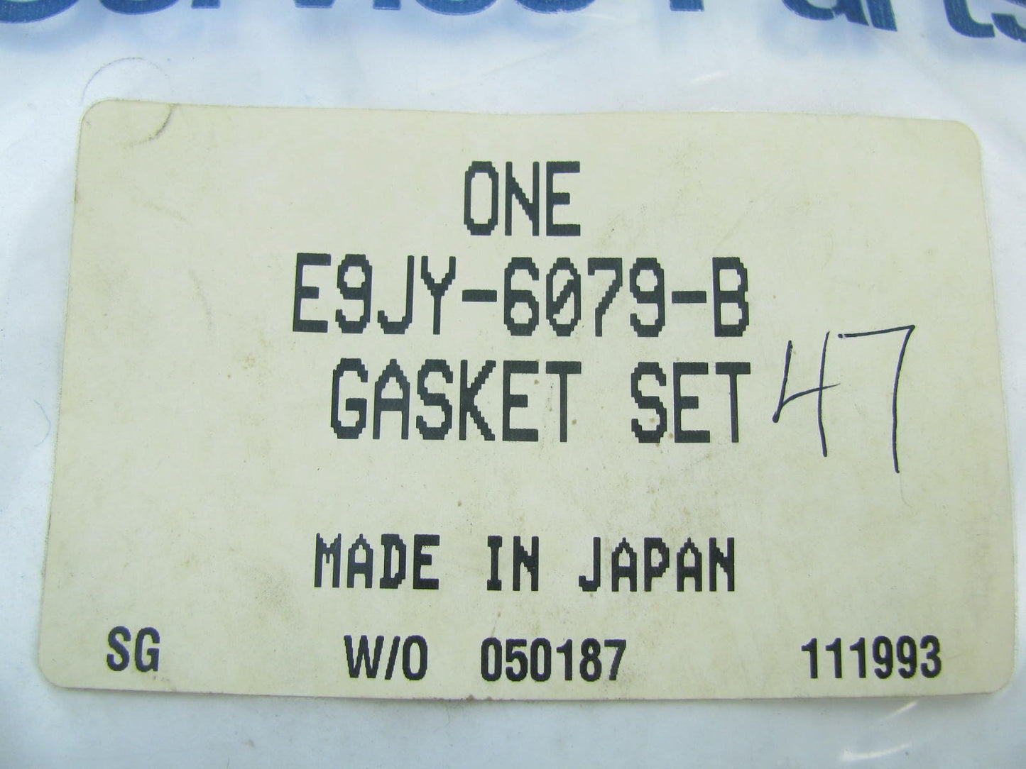 NEW - OEM Ford E9JY-6079-B Engine Cylinder Head Gasket Set 1991-94 Mercury Capri