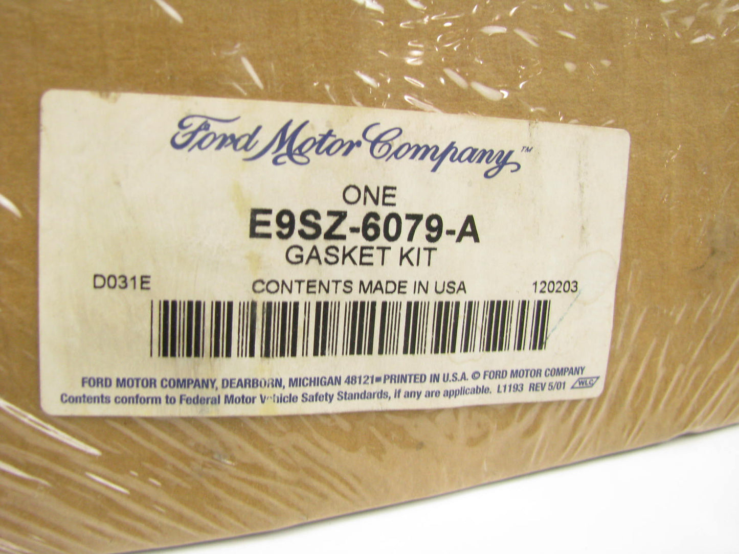 GENUINE OEM Ford E9SZ-6079-A Head Gasket Set - 1989-1992 Thunderbird Cougar 3.8L