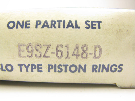 NEW - OEM Ford E9SZ-6148-D Partial Piston Rings .030'' 1989 Thunderbird 3.8L S/C
