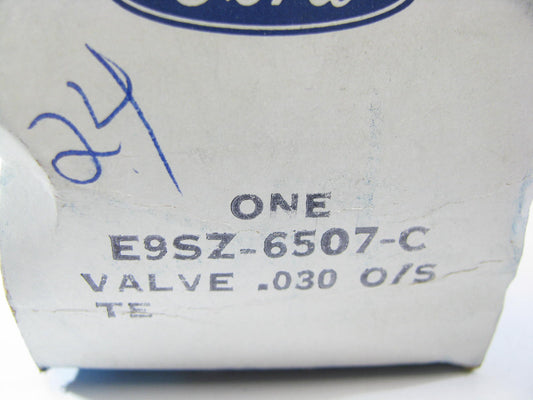 (6) NEW - OEM Ford E9SZ-6507-C Engine Intake Valves .030'' 1989-1995 3.8L-V6