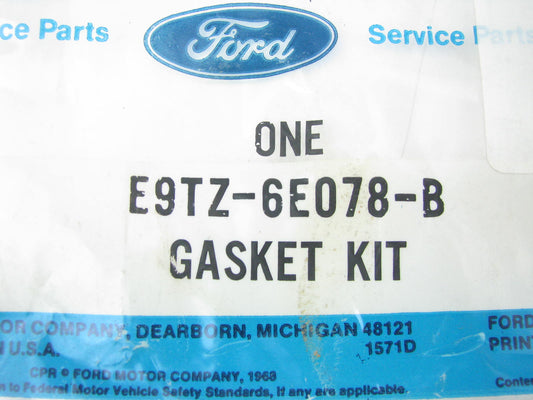 NEW - OEM Ford E9TZ-6E078-B LOWER Engine Gasket Set - 1989-1992 Ranger 2.3L SOHC