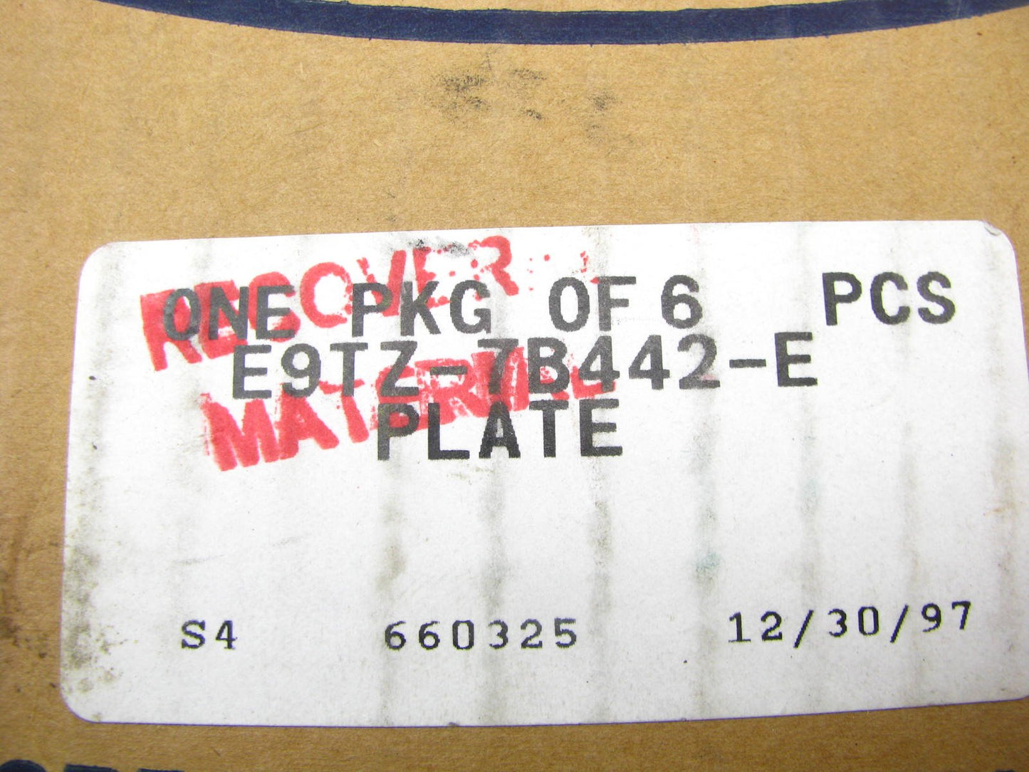 NEW - OEM Ford E9TZ-7B442-E Automatic Transmission Clutch Plate