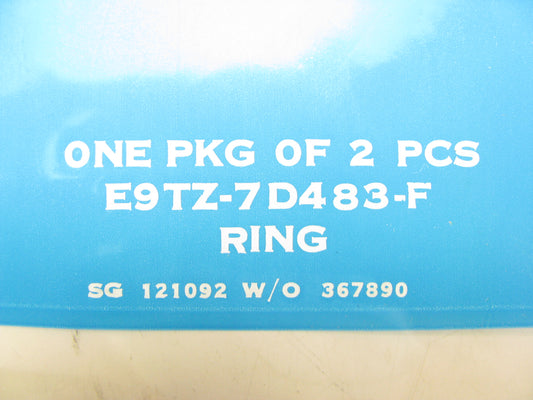 (2) NEW - OEM Ford E9TZ-7D483-F E4OD Overdrive Clutch Snap Ring .100'' Thick