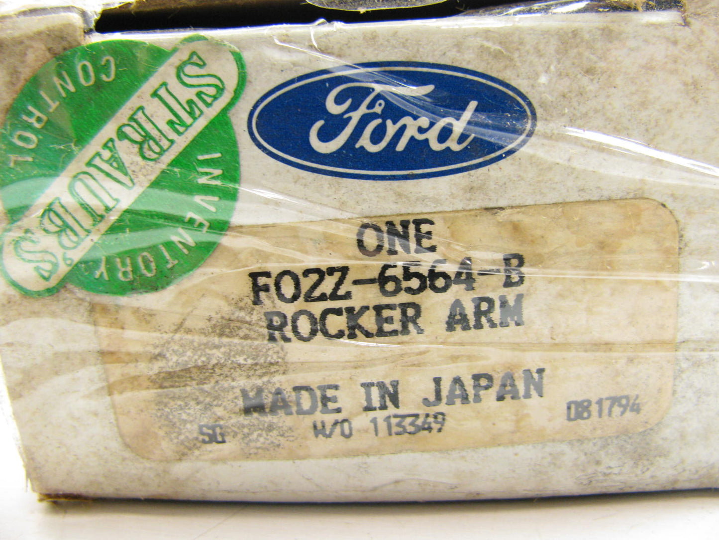 New OEM Ford EXHAUST Rocker Arm - 1990-1992 Probe 2.2L F02Z-6564-B