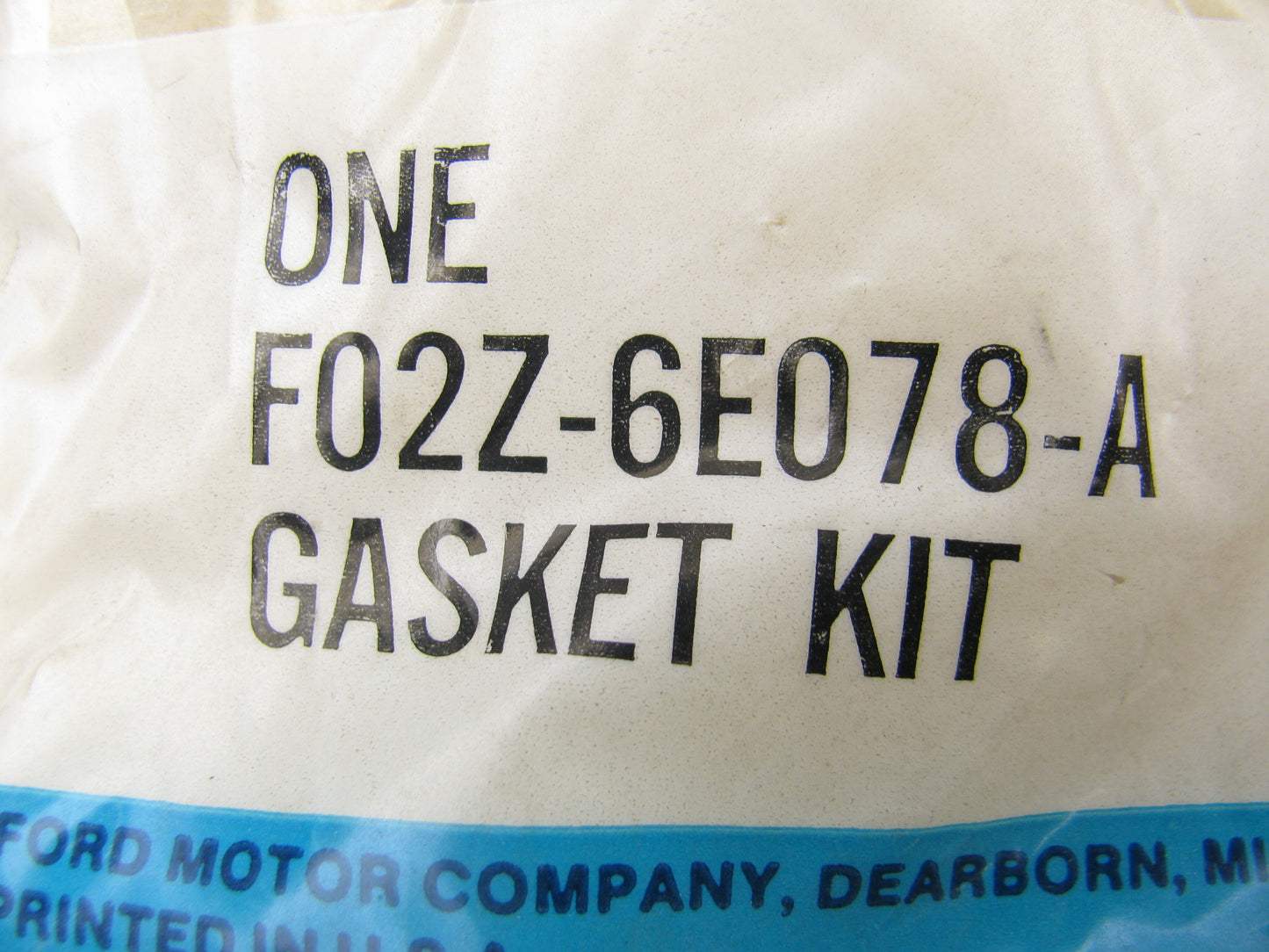 NEW - OEM Ford F02Z-6E078-A Lower Engine Gasket Set 1990-2001 3.0L