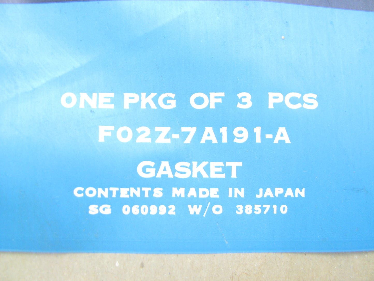 Ford OEM F02Z-7A191-A Automatic Transmission Oil Pan Gasket 1990-1992 Probe ATX