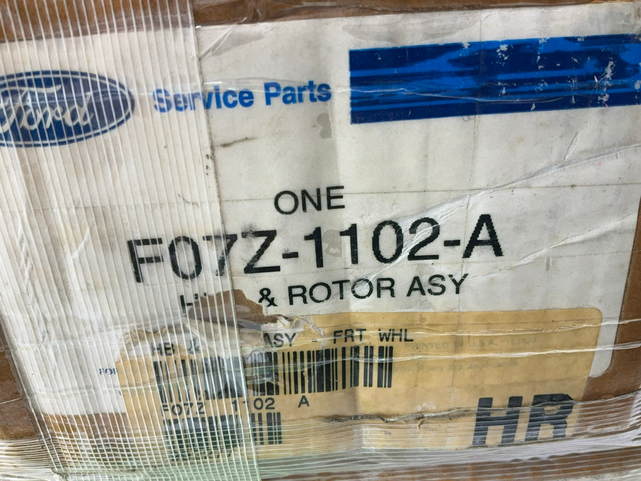 (2) NEW GENUINE OEM Ford F07Z-1102-A Frost Disc Brake Rotors 4WD ONLY