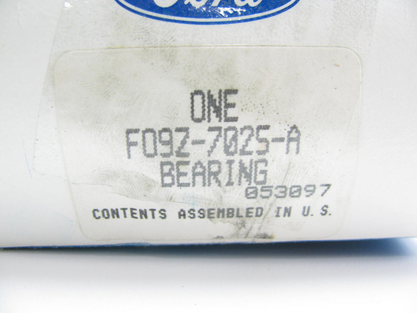 NEW - OEM Ford F09Z-7025-A Output Shaft Bearing