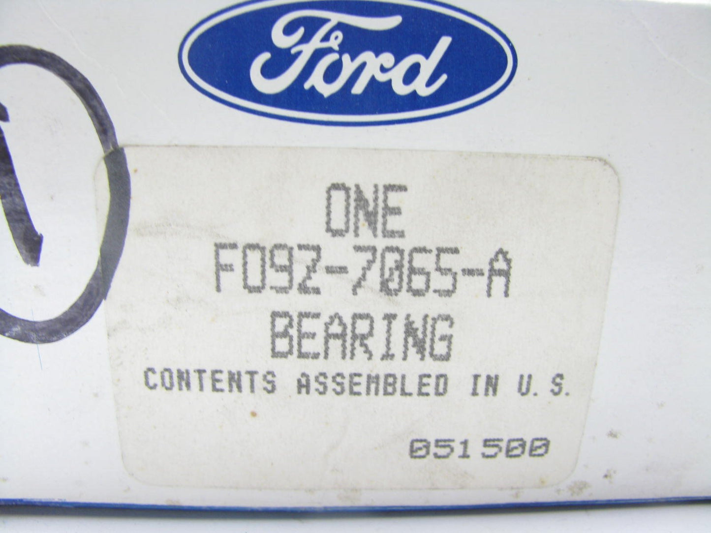 NEW OEM Ford F09Z-7065-A Transfer Case Input Shaft Bearing