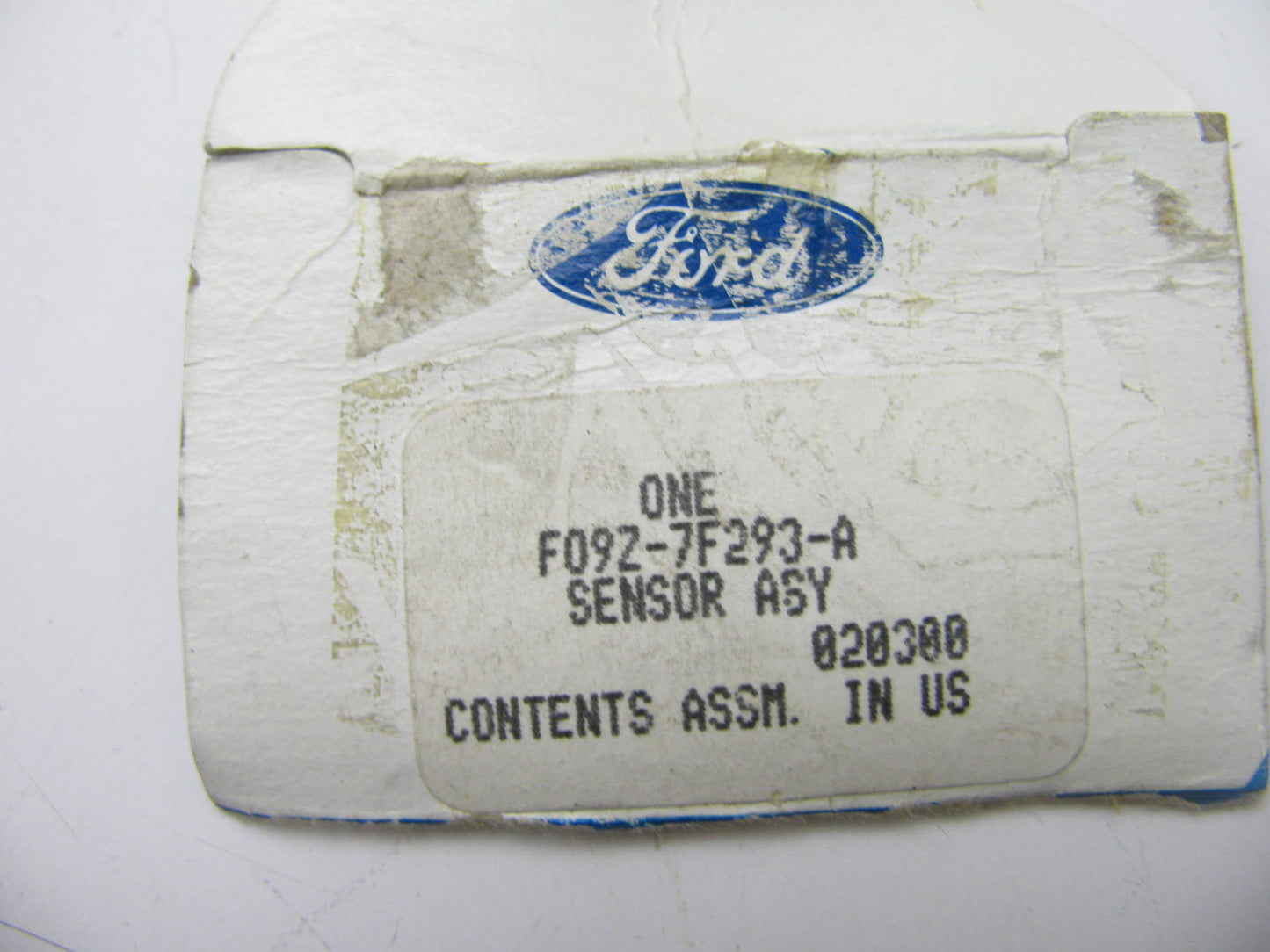 NEW OEM Ford F09Z-7F293-A Auto Trans Output Shaft Speed Sensor 90-97 Aerostar