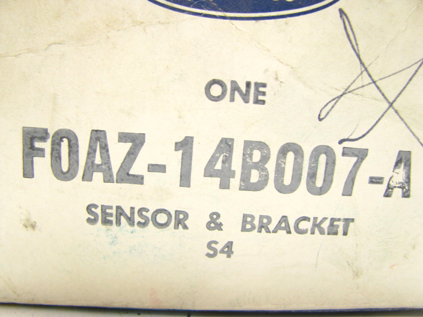 NEW - OEM Ford F0AZ-14B007-A Rear SRS Impact Crash Sensor