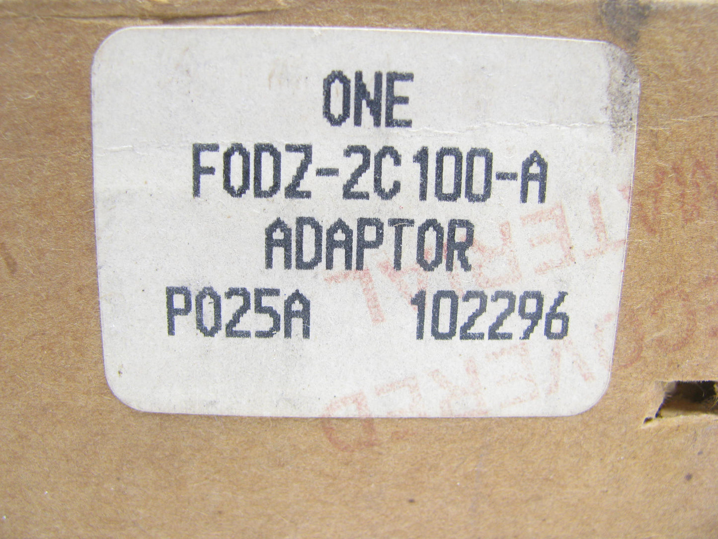 NEW - OEM Ford F0DZ-2C100-A Rear Right Axle Adapter Plate 1989-1991 Taurus