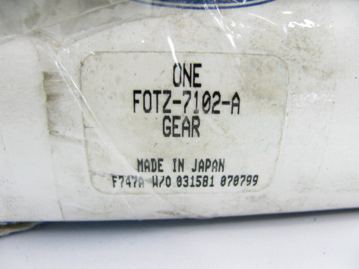 NEW - OEM Ford F0TZ-7102-A Manual Transmission 2nd Gear 31T 1990-UP 4.0L M5R1