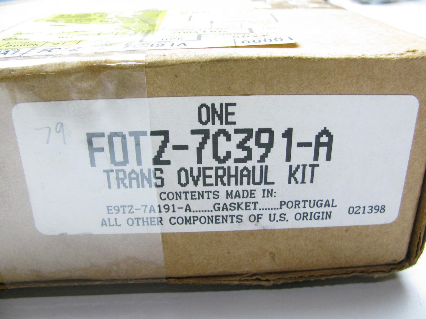 NOS OEM Ford F0TZ-7C391-A Transmission Rebuild Kit 1989-1996 F250 F350 E4OD 7.3L