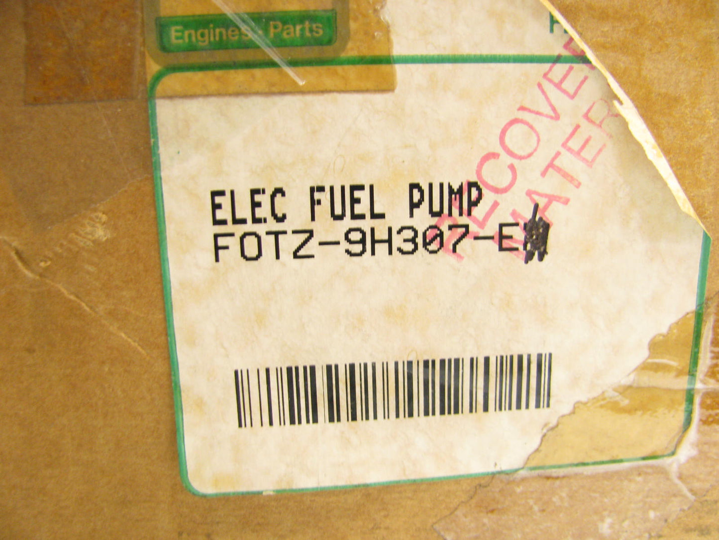REMAN. OEM Ford F0TZ-9H307-EX Fuel Pump F3TU-9A407-SA 1990-1993 Ford Truck