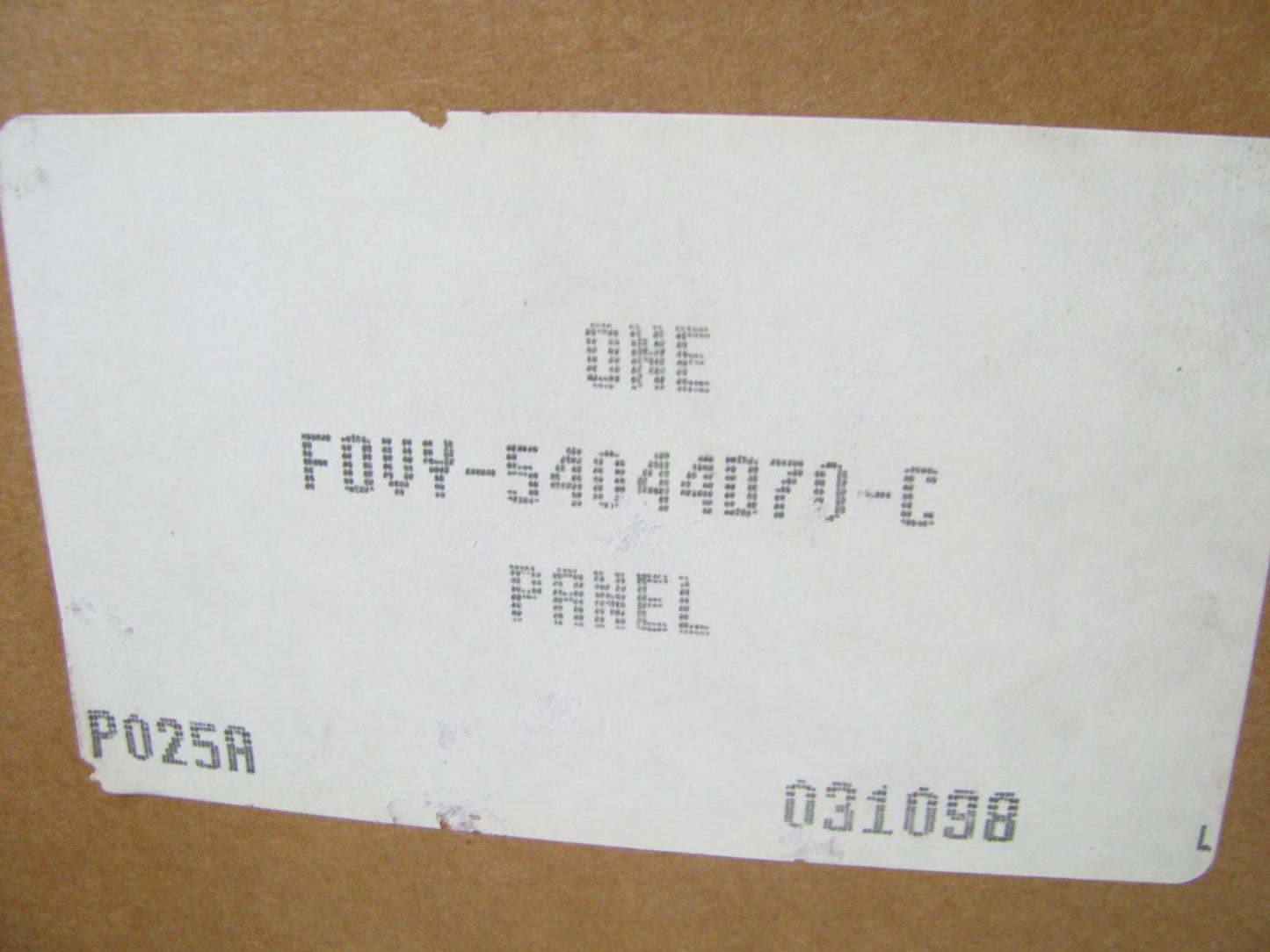 NOS Dash Board Insturment Cluster Front Facia Panel 1990-1994 Lincoln Town Car