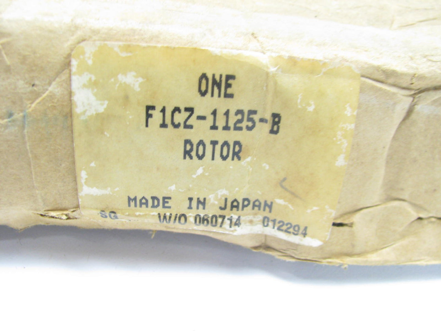 NEW - OEM Ford F1CZ-1125-B Front Disc Brake Rotor