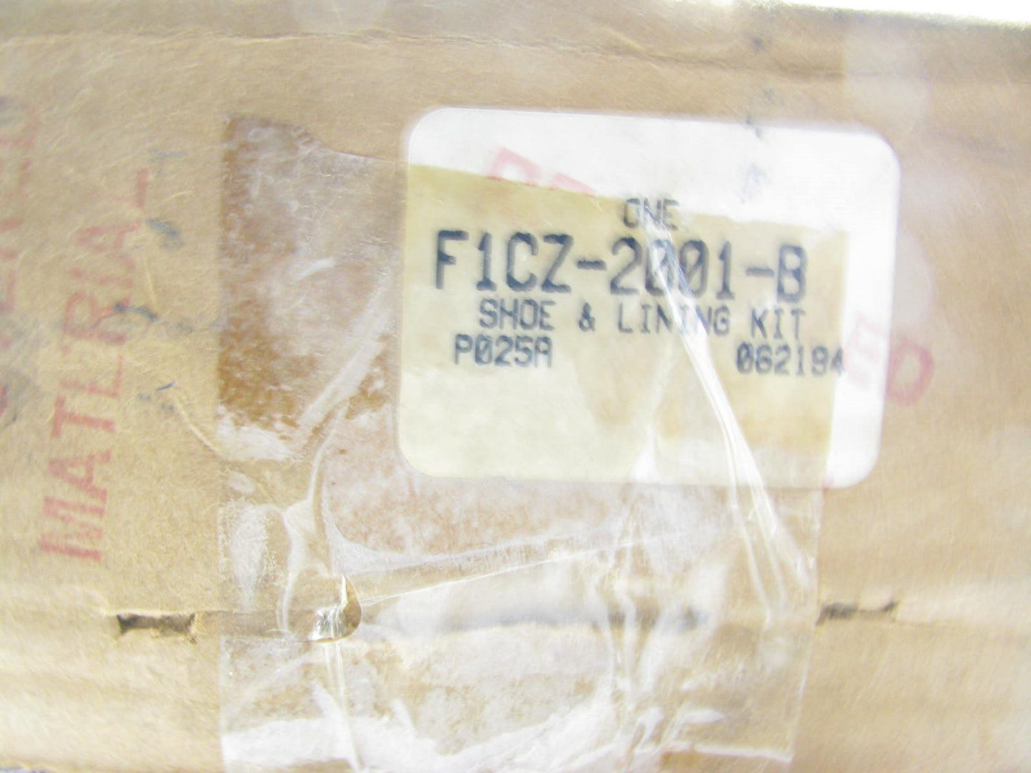 NEW GENUINE OEM Ford F1CZ-2001-B FRONT Disc Brake Pads