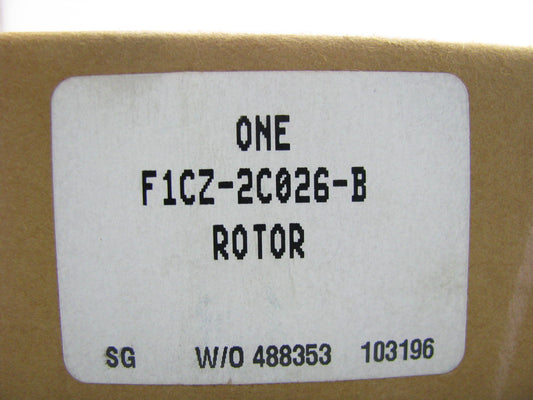 (2) OEM Ford F1CZ-2C026-B Rear Disc Brake Rotors For 1991-2003 Ford Escort
