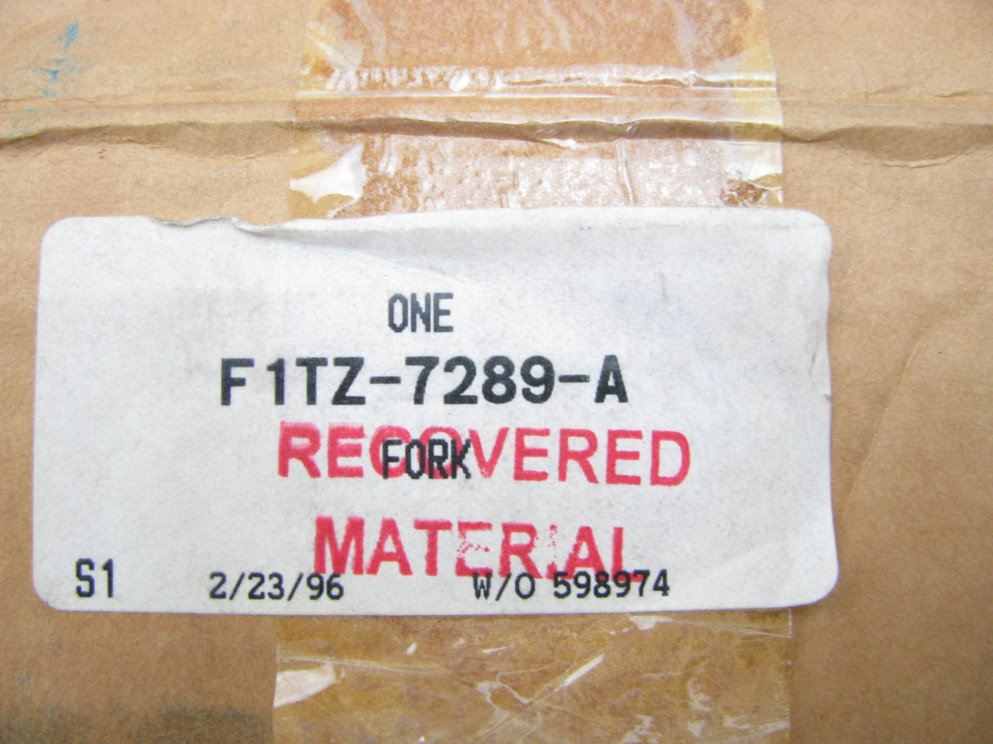 NEW - OEM Ford F1TZ-7289-A Manual Transmissions Gear Shift Fork 1987-1997 BW1356