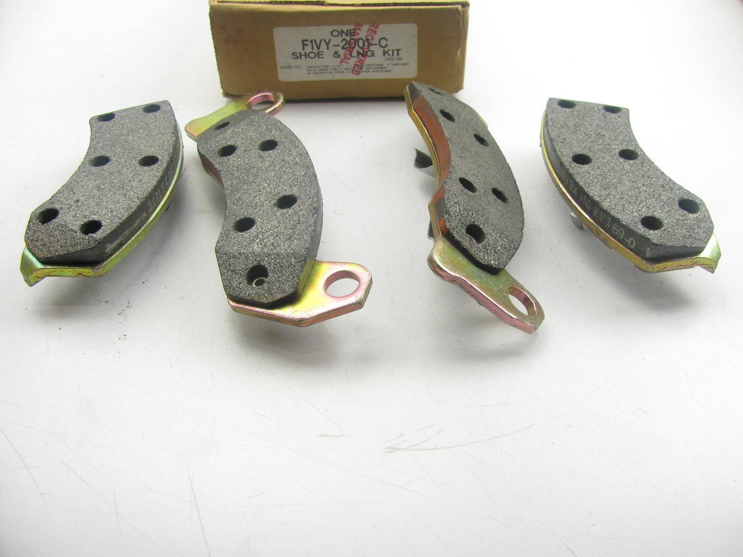 NEW GENUINE OEM Ford F1VY-2001-C FRONT Brake Pads - Limousine Prep Package ONLY