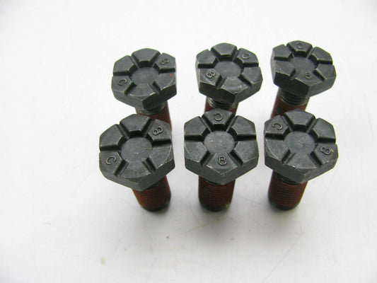(6) NEW GENUINE OEM Ford F1ZZ-6379-A Clutch Flywheel Bolts