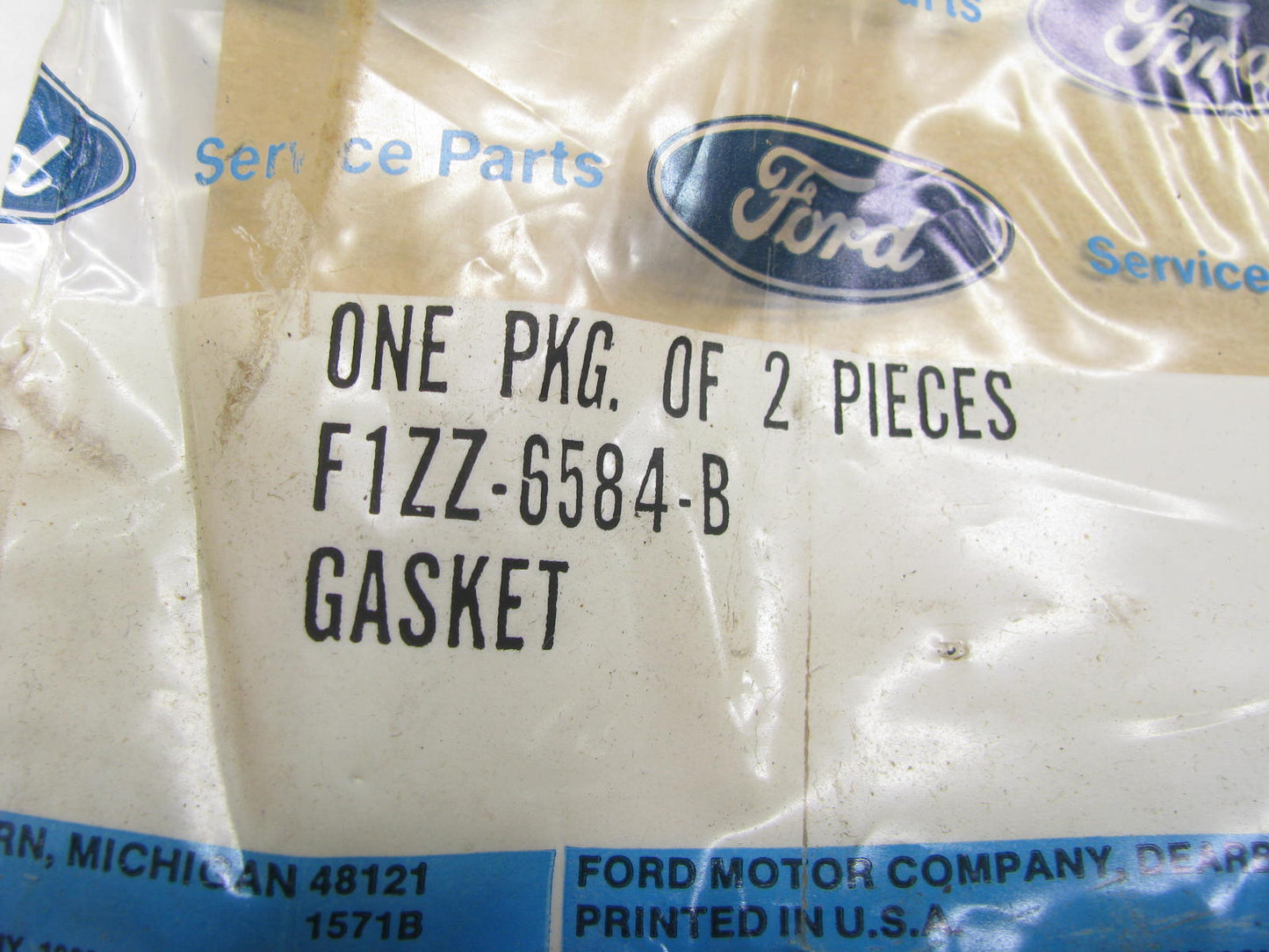 NEW GENUINE OEM Ford F1ZZ-6584-B Engine Valve Cover Gasket Set