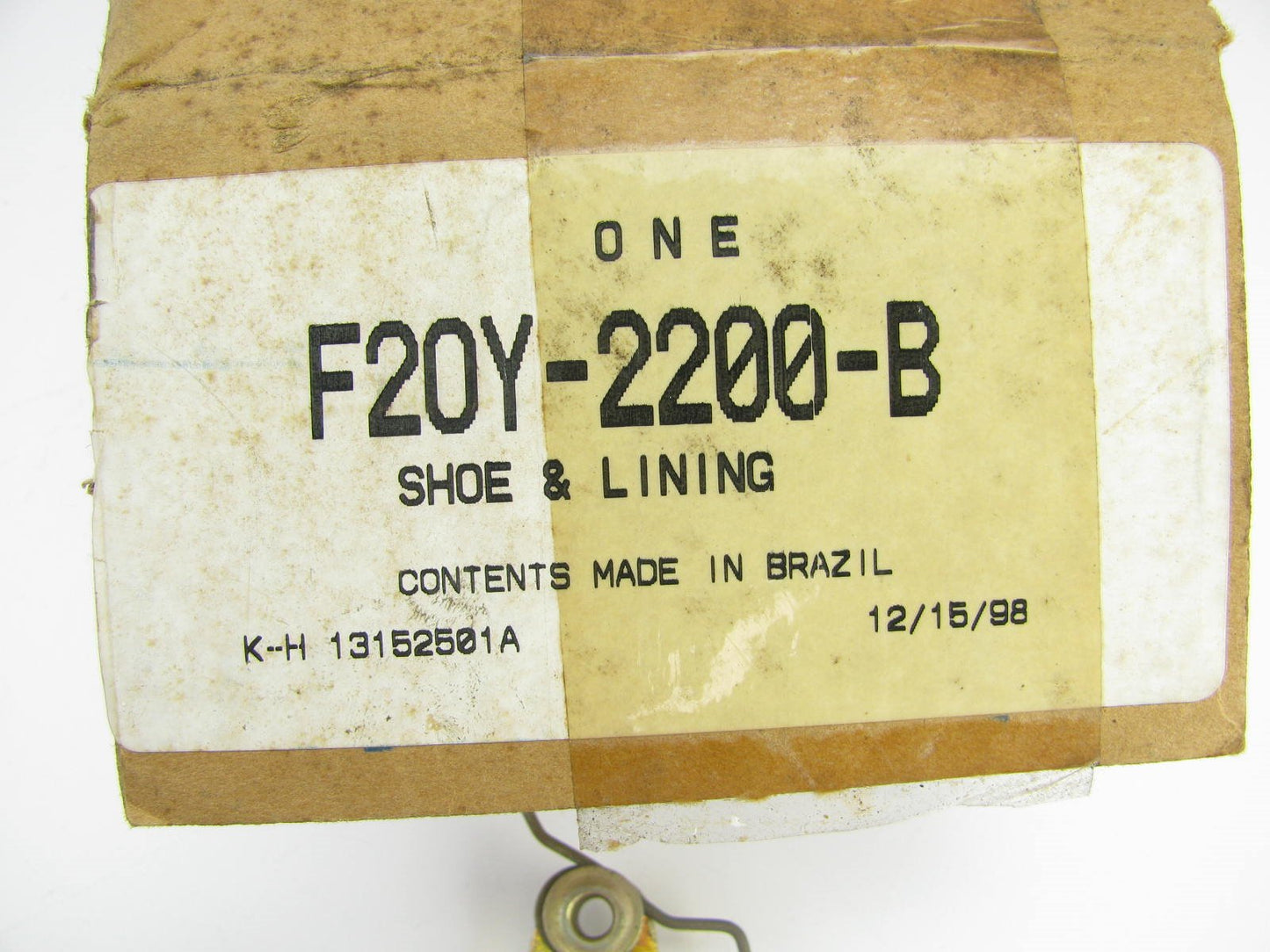 NEW - OEM Ford F20Y-2200-B Rear Disc Brake Pads