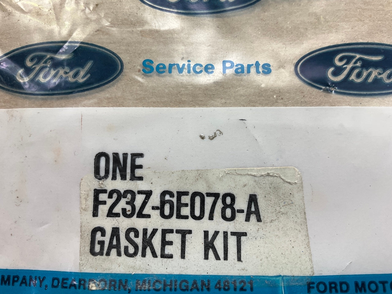NEW OEM F23Z-6E078-A Lower Engine Oil Pan Gasket Set 92-94 Tempo Topaz 3.0L V6