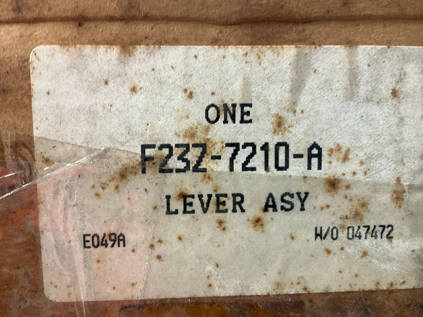 NEW - OEM Ford F23Z-7210-A 5 Speed Manual Transaxle (MTX) Shifter Assembly