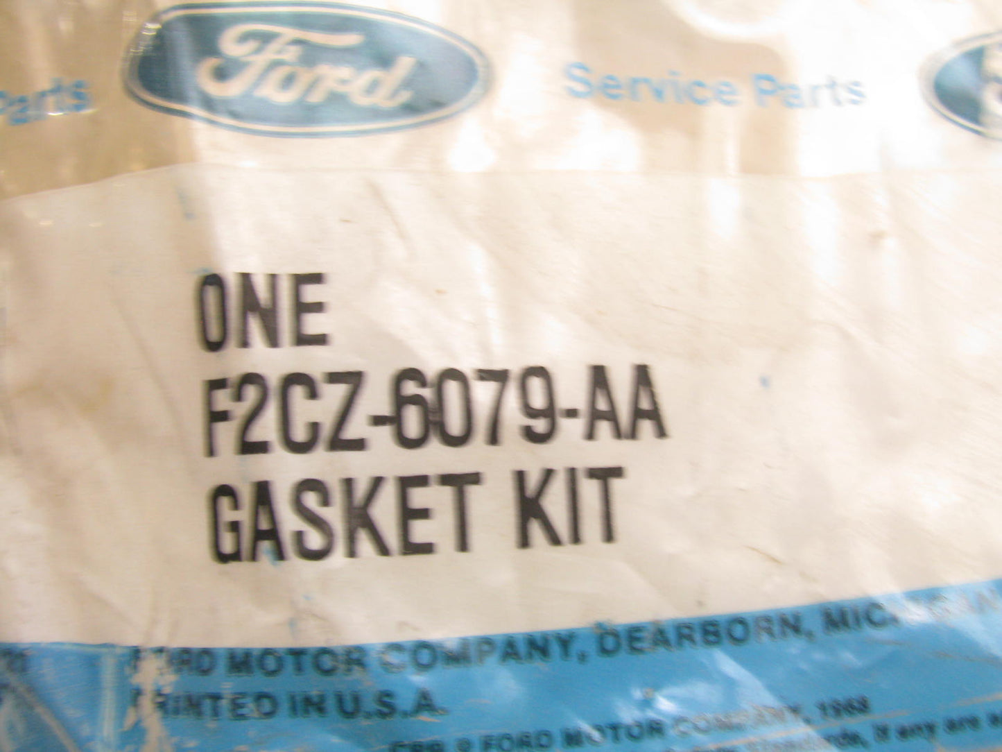Ford F2CZ-6079-AA Head Gasket Set For 91-95 Ford Escort Tracer 1.9l