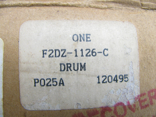 WAGON ONLY - (2) NEW GENUINE OEM Ford Rear Brake Drums - 1986-2000 Taurus WAGON