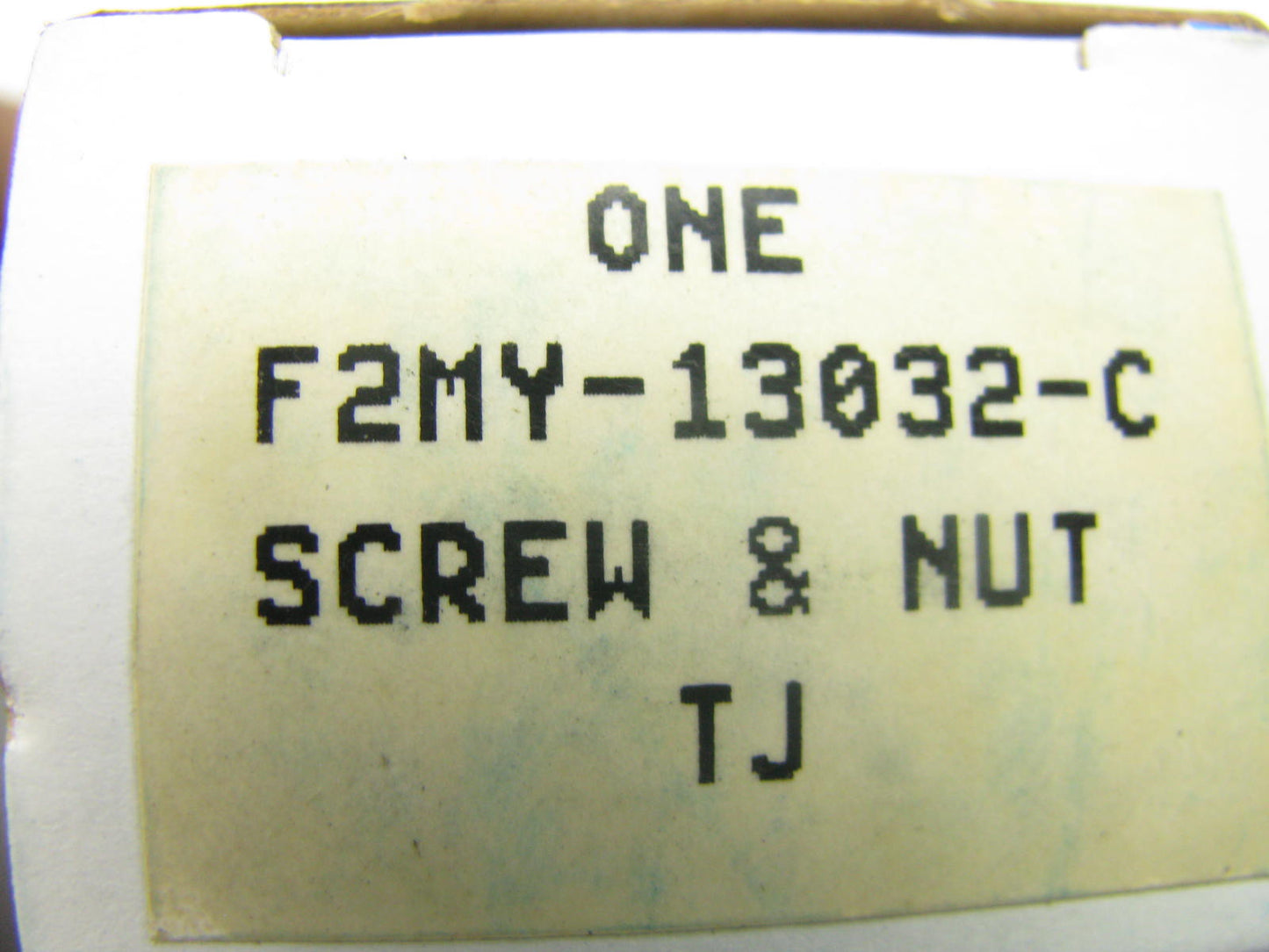 NOS Ford F2MY13032A Head Light Headlamp Adjusting Screw Nut 84-94 Grand Marquis