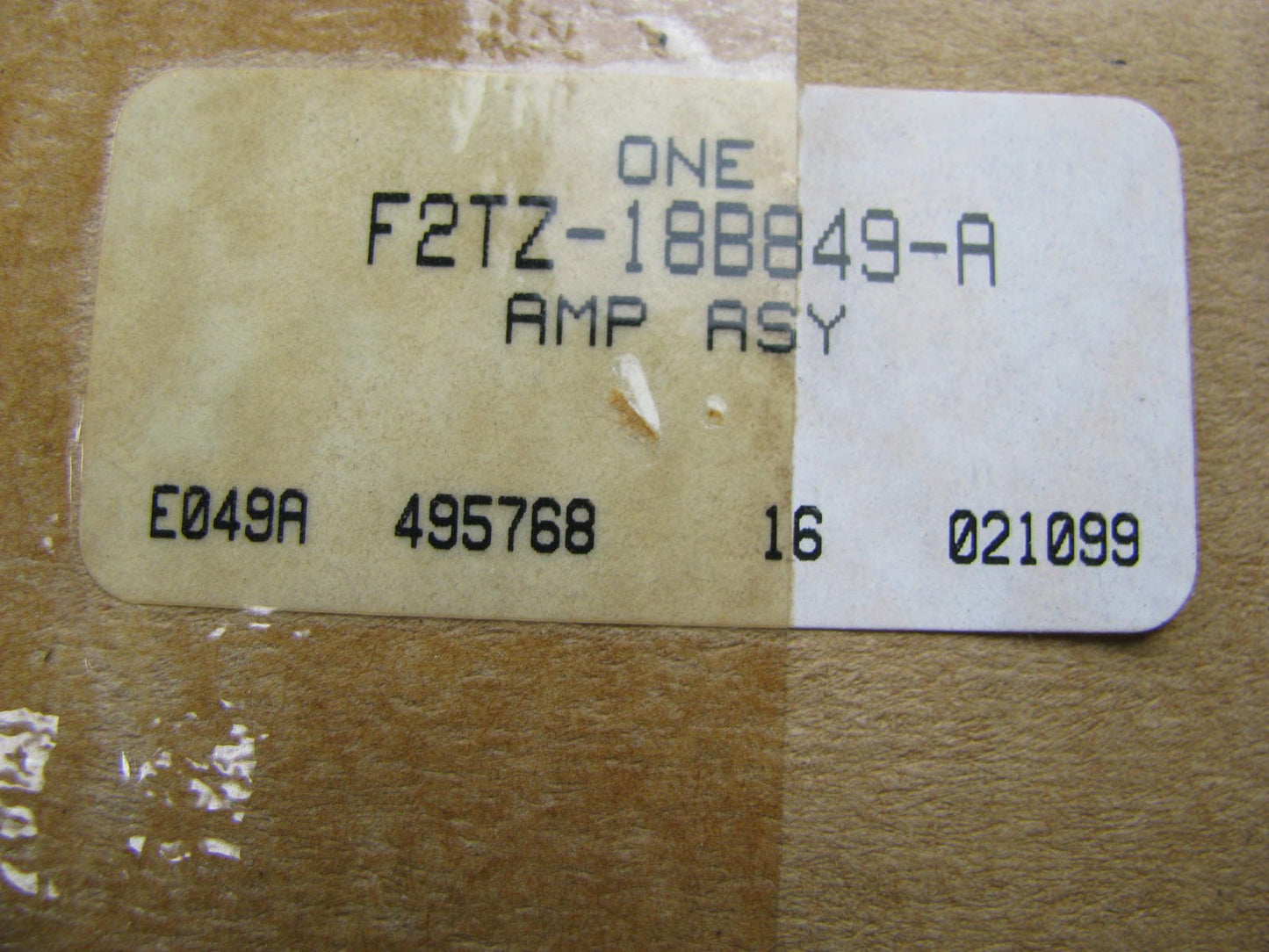 NEW GENUINE OEM Ford F2TZ-18B849-A Radio Amplifier F27F-18C807-BA JBL Explorer