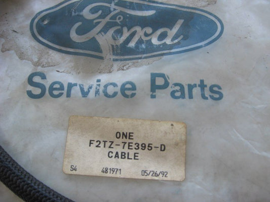 NEW - OEM Ford F2TZ-7E395-D Automatic Transmission Shift Cable, AOD