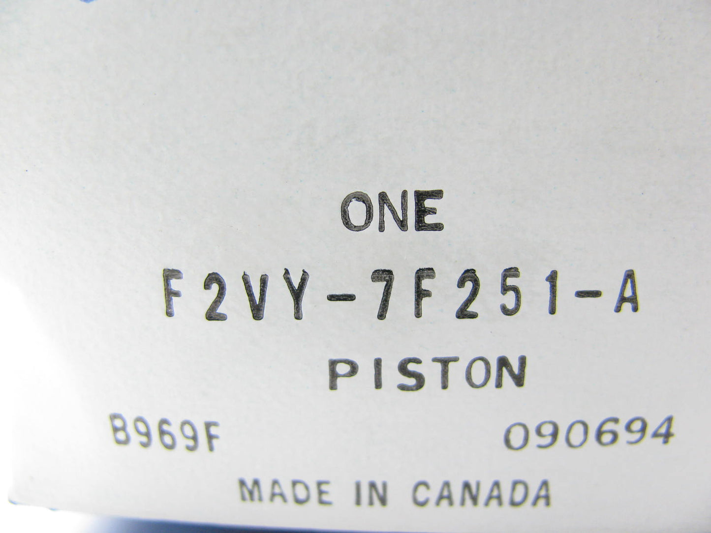 NEW - OEM Ford F2VY-7F251-A Automatic Transmission 1-2 Shift Piston 1992-93 AOD