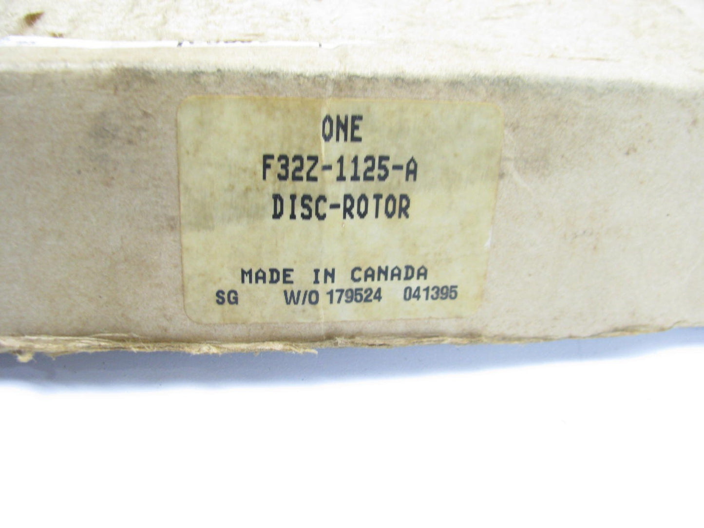 NEW GENUINE OEM Ford F32Z-1125-A Front Disc Brake Rotor