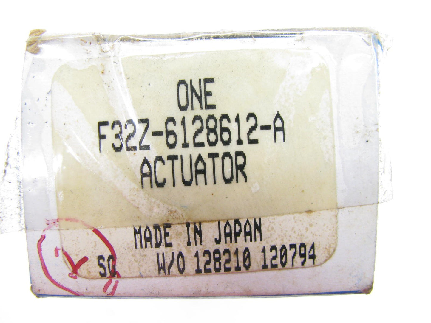 NEW - OEM Ford F32Z-6128612-A Fuel Door Actuator