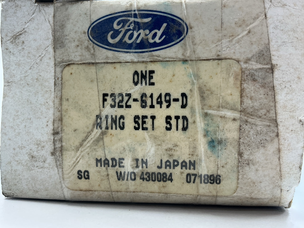 NEW - OEM Ford F32Z-6149-D Engine Piston Rings - Standard 1993 Probe GT 2.5L-V6