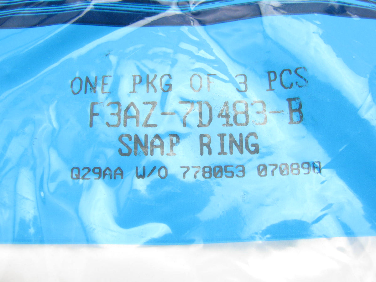 Ford F3AZ-7D483-B Automatic Transmission Direct Clutch Snap Ring .082'' Thick
