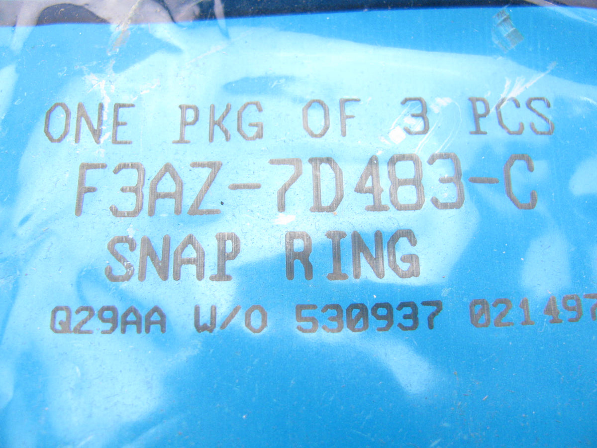 (3) Ford F3AZ-7D483-C Direct Clutch Snap Ring 0.82'' AODE 4R70W 4R75W 4R70E 4R75E